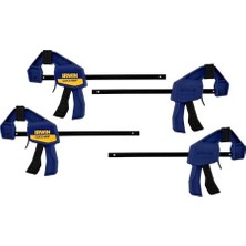 İlanib Ticaret Grip Kelepçe, Tek Elli, Mini Çubuk, 15,2 Cm, 4'lü Paket (1964758)