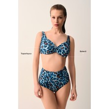 Suwen Samantha Önü Burgulu Balenli Toparlayıcı Bikini Üst