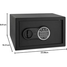 İlanib Ticaret Kilit Elektronik Kasa Küçük Boy 31X20X20CM