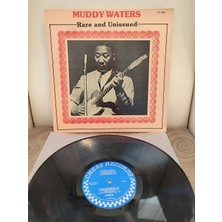 Plakperest Muddy Waters ‎– Rare And Unissued - 1984 Usa  Basım  Lp Plak Albüm 2.el