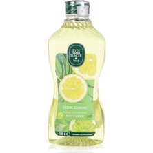 İlanib Ticaret Doğal Zeytinyağlı Sıvı Sabun Çeşme Limonu Sıvı Sabun 1500 ml