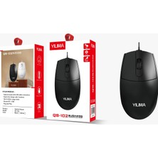 Yılıma G102 Kablolu Mouse QS-102 Black