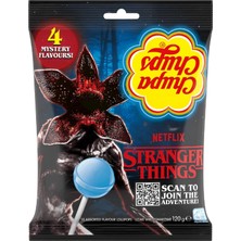 Chupa Chups 4 Mystery Flavors Stranger Thıngs Scan To Joın The Adventure Lollipop 120 G