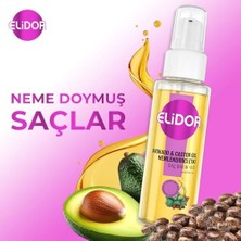 İlanib Ticaret Saç Bakım Yağı Avokado ve Castor Oil Nemlendirici Etki 80 ml