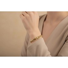 Stil Incisi/xupıng Jewelry Kurdela Zirkon Taşlı Bileklik