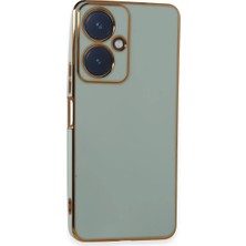 Uravas Store Y27 Kılıf Volet Silikon - Yeşil