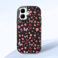 Ucuc Infinix Smart 10 Uyumlu Darbe Emici Kamera Korumalı Siyah Silikon Özel Baskı Desenli Kılıf