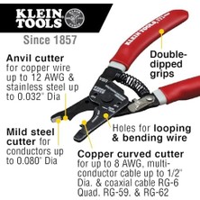 İlanib Ticaret Tools VDV026-211 Fermuarlı Çantalı Koaksiyel Kablo Montaj Seti