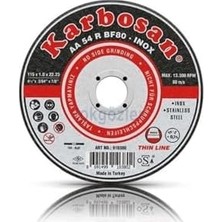 İlanib Ticaret 115X1 Inox Paslanmaz 25'li Kesme Taşı