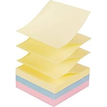 İlanib Ticaret Notlar, 3x3 Inç, 12 Ped, Amerika'nın 1 Numaralı Favori Yapışkan Notları, Beachside Café Koleksiyonu, Pastel Renkler, Geri Dönüştürülebilir (R330-12AP)