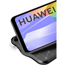 Uravas Store Y6P Kılıf Auto Focus Kapak - Kırmızı