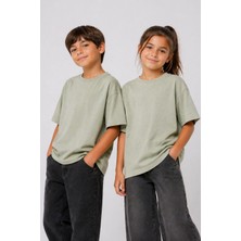 Unisex Basic Kısa Kollu Çocuk T-Shirt