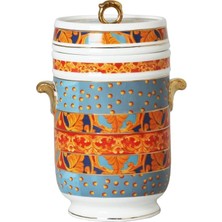 İlanib Ticaret Art Clarissa Kulplu Kavanoz 22 cm