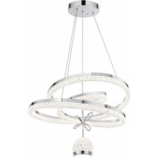 Eray Aydınlatma 6011-500 Tek Toplu Krom LED Avize