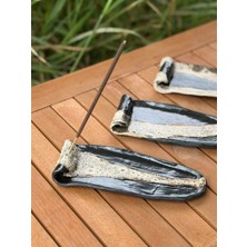 N'Art Magma Serisi - El Yapımı Modern Tasarım Stoneware Tütsülük