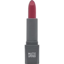 İlanib Ticaret Yoğun Renk Veren Uzun Süre Kalıcı Nemlendirici Kadifemsi Mat Ruj - Matte Lipstick 414 Deep Pink