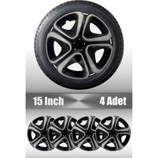 FRWY Mitsubishi Araçlar İçin Universal 15" inç 4 Adet 1 Takım Jant Kapağı ( L300 Lancer …) 032