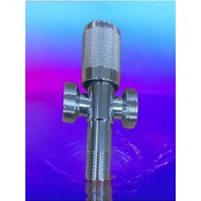 İlanib Ticaret Genel Çift Çıkışlı Bulaşık ve Çamaşır Makinesi Musluğu