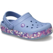 Crocs 212523 Crocband Glow Confetti Bandcgk Mavi Çocuk Terlik