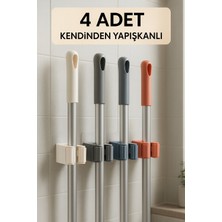 PremiumPort Pratik Yapışkanlı Paspas Tutucu, 4 Adet, Kolay Kullanım ve Güvenli Tutuş