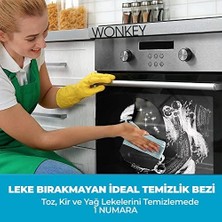 İlanib Ticaret - Mikrofiber Cam Bezi, Çok Amaçlı Cam, Toz ve Mutfak Bezi, Oto ve Motosiklet Mikrofiber Bez, Sihirli Mikrofiber Temizlik Bezi 60X40 cm - (3'lü Paket)