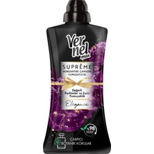 Vernel Max Konsantre Çamaşır Yumuşatıcısı 1200ml (50 Yıkama) Supreme Elegance Uzun Süre Kalıcı Koku