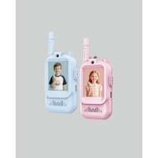 Zero Land Muratech Çocuklar Için Video Görüşmeli Walkie Talkie Uzun Mesafe Iletişim