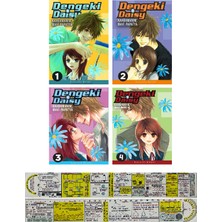 Komik Şeyler Yayıncılık Dengeki Daisy 1-2-3-4. Ciltler Manga Seti + Özel Cetvel