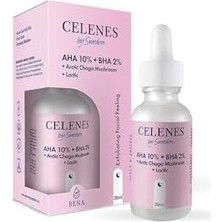 İlanib Ticaret Aha 10% + Bha 2% + Arctic Chaga Mushroom + Lactic Yüz Serumu