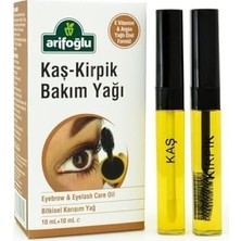 İlanib Ticaret Kaş Kirpik Bakım Yağı | Doğal E Vitaminli 10+10 ml 078956790