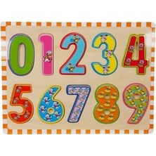 İlanib Ticaret Tahta Bultak Rakamlar Resimli 10 Parça 2A