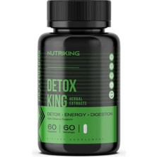 Nutriking Detox King Herbal Extracts 60 Kapsül
