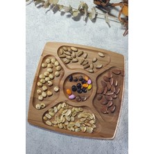 İlanib Ticaret Ahşap Kay?n Çerezlik-Kahvaltılık ve Servis- Sunum Taba?? KZ1009