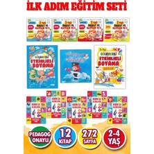 Harika Çocuk Yayınları 2 - 4 Yaş - Ilk Adım Eğitim Seti - 12 Kitap - 272 Sayfa - Çocuk Gelişim Uzmanı Onaylı