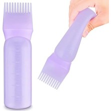 İlanib Ticaret Taraklı Saç Boyama ve Bakım Yağı Uygulama Şişesi (1 Adet)