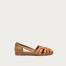 Leather Kadın Sandalet 03M1 Frau Feather