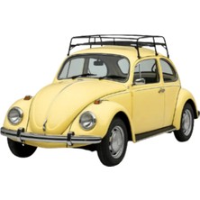 Yerli Volkswagen Beetle 1950-2003 Uyumlu 6 Oluklu Tavan Sepeti - Coupe Kasa
