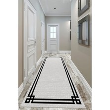 Dekomod Dijital Baskı Dört Mevsim Kaymaz Taban Yıkanabilir Kesme Koridor Mutfak Oda Yolluk Halı