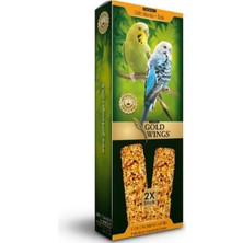 isiltikidsmoda Premium Ballı Muhabbet Kuşu Krakeri (2'li Stick)