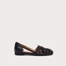 Leather Kadın Sandalet 03M1 Frau Feather
