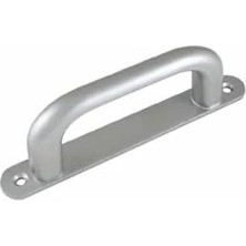 İlanib Ticaret Alüminyum Doğrama Aynalı Çekme Kapı Kolu, 150 Mm, Alüminyum Malzeme