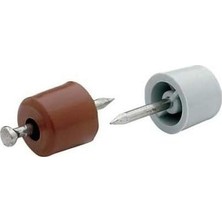 İlanib Ticaret Raf Pimi Çivili 25 Adet Kahverengi