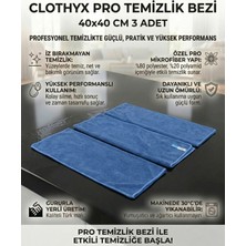 Clothyx Pro Temizlik Bezi 40*40 3 Adet