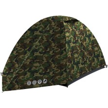Husky Bizam Army 2 Kişilik Çadır (Kamuflaj) UV Koruma ve Durawrap Pol Sistemi ile Güvenli Barınma