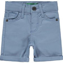 Tommiks Kids Gabardin 6-24 Ay Şort - Mavi