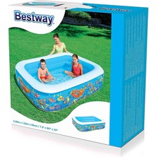 Keskin Sound Bestway 2.29 M X1.52 X56 cm Okyanus Desenli Havuz