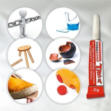 İlanib Ticaret 53.03.052 Tamir Et Yapıştırıcı, 20G Şeffaf