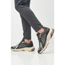 Hummel Siyah Gri Fileli Hafif Esnek Unisex Spor Ayakkabı 900794 Hml Performance 700