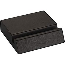 İlanib Ticaret 2k Cep Telefonu Stand, Deri Kaplı, Siyah