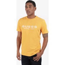 Guess Kendinden Desenli T-Shirt M4GI61J1314